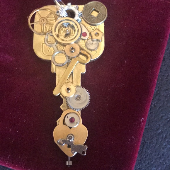 Steampunk pendant - Picture 2 of 4